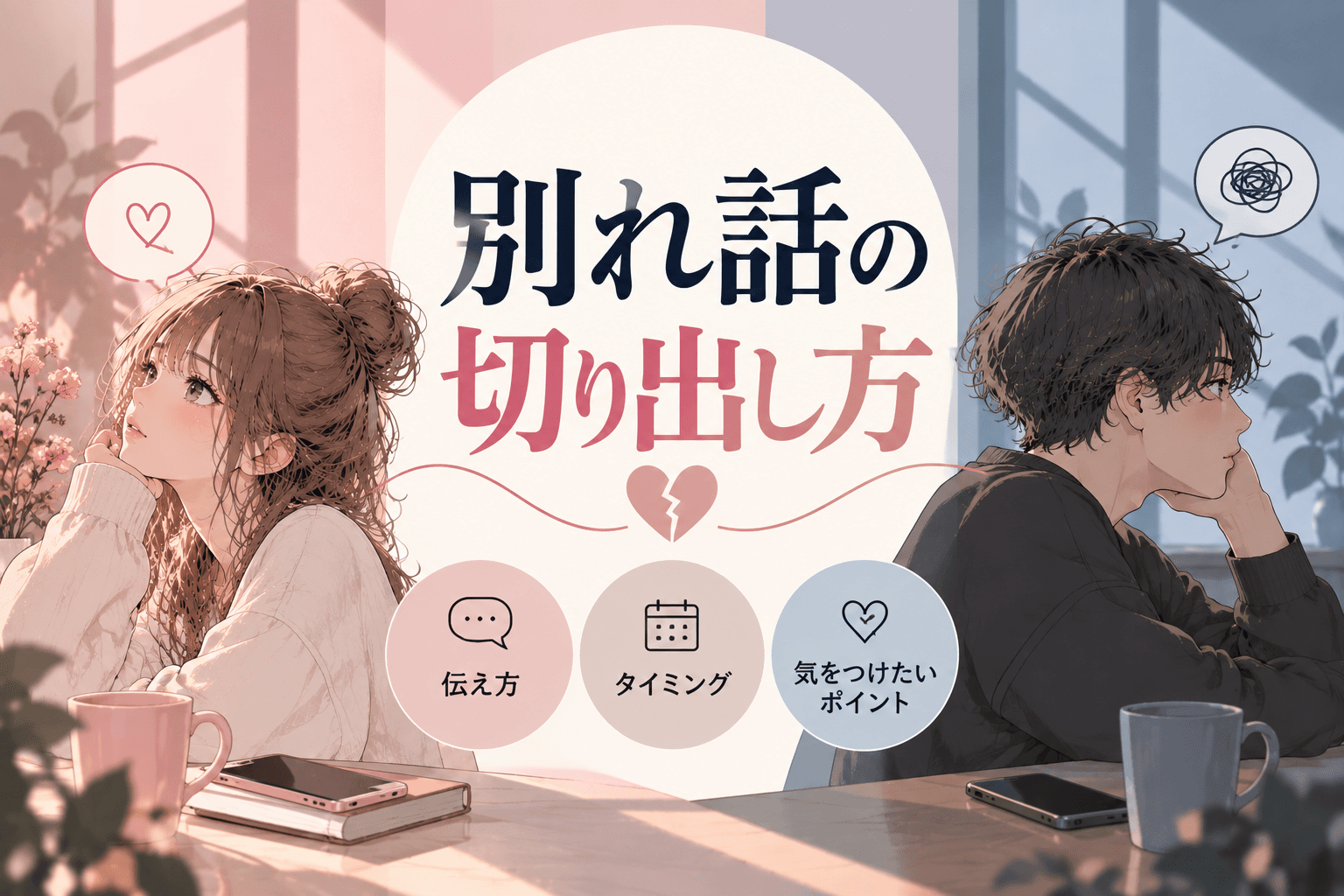 別れ話の切り出し方